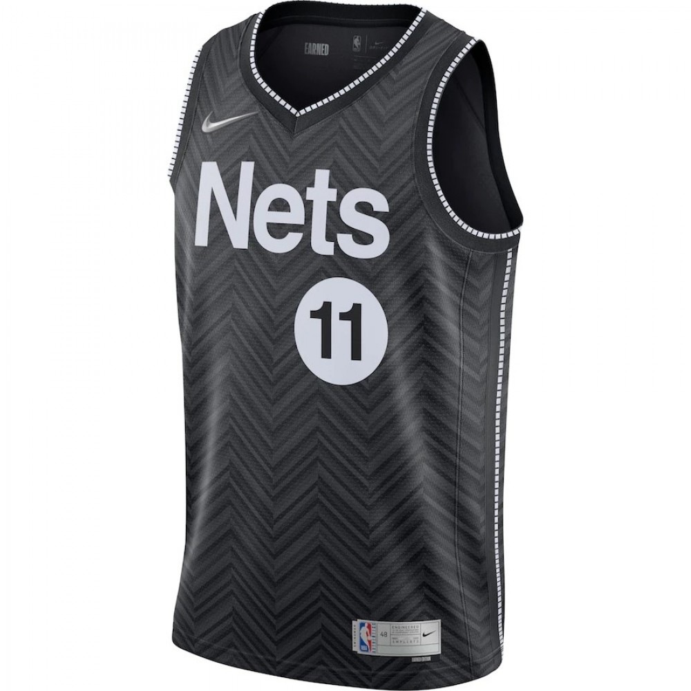 Men's Brooklyn Nets Kyrie Irving #11 Black 2020/21 Swingman Player Jersey – Earned Edition-Pro Kit Vault | Brand New 26/27 Sports Jerseys